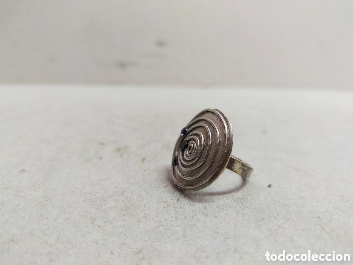 Joyeria: SORTIJA O ANILLO DE PLATA. ESPIRAL. - Foto 2