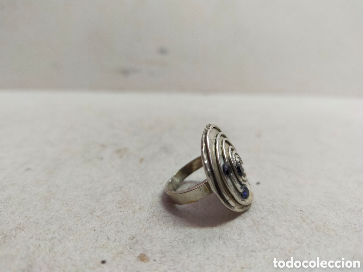 Joyeria: SORTIJA O ANILLO DE PLATA. ESPIRAL. - Foto 3