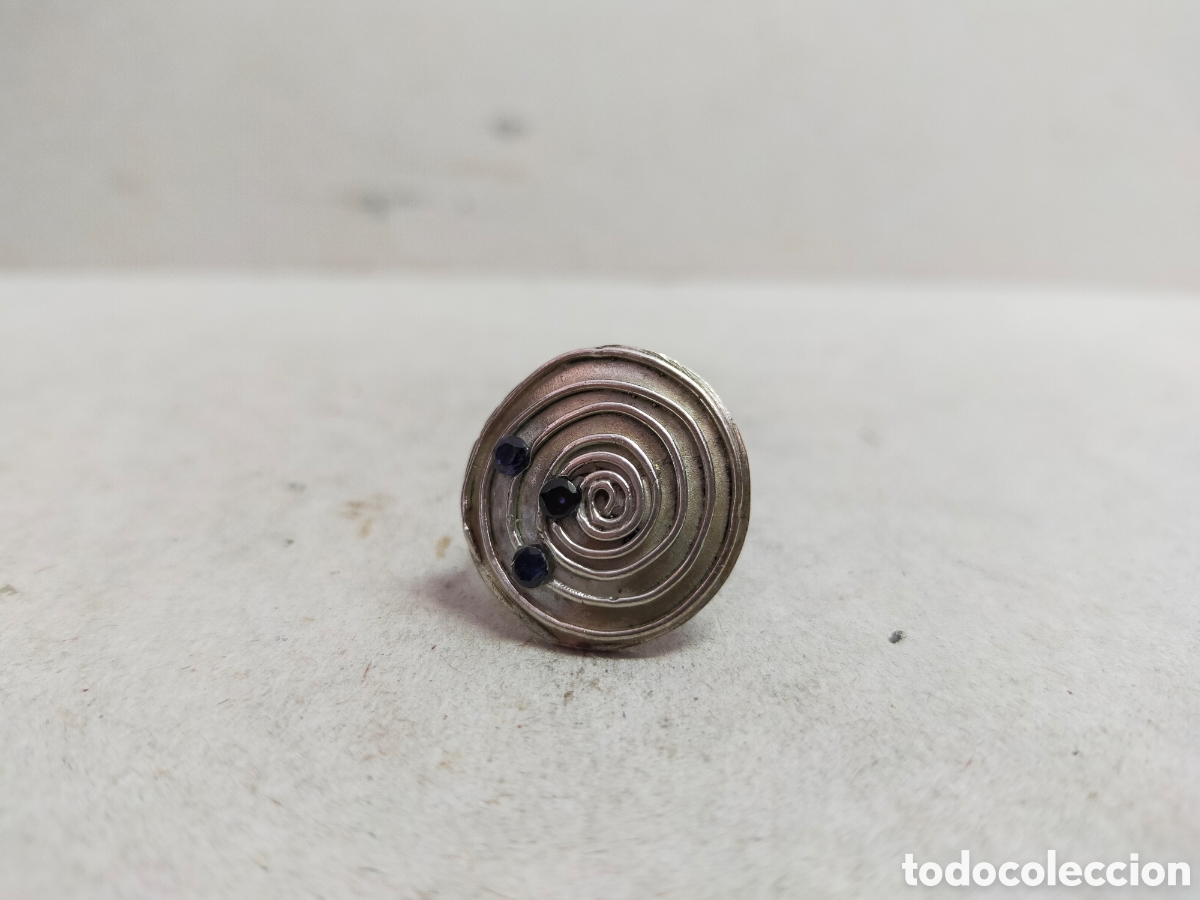 Joyeria: SORTIJA O ANILLO DE PLATA. ESPIRAL. - Foto 1