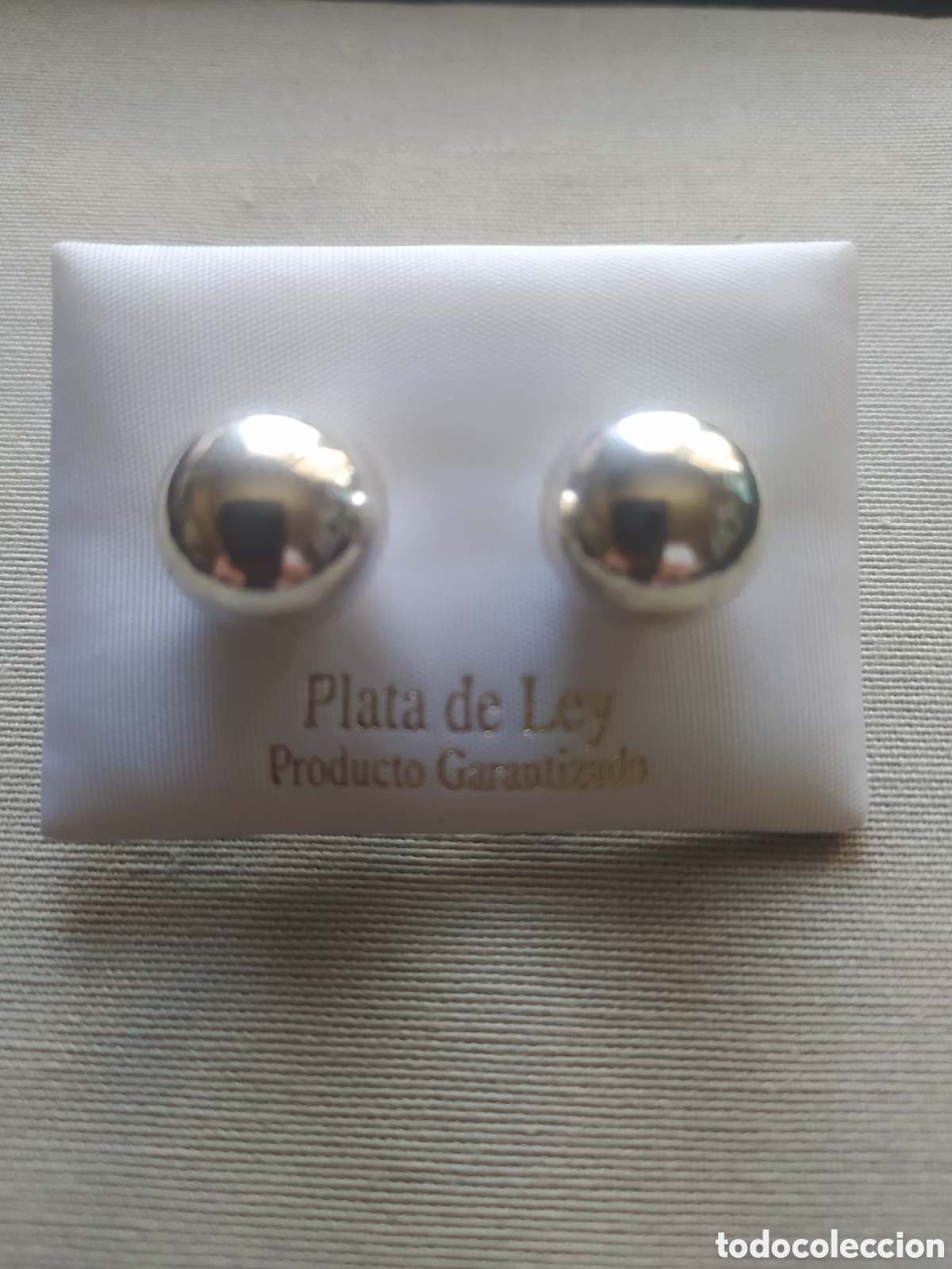 Jewelry: Pendientes de plata 925 bolas