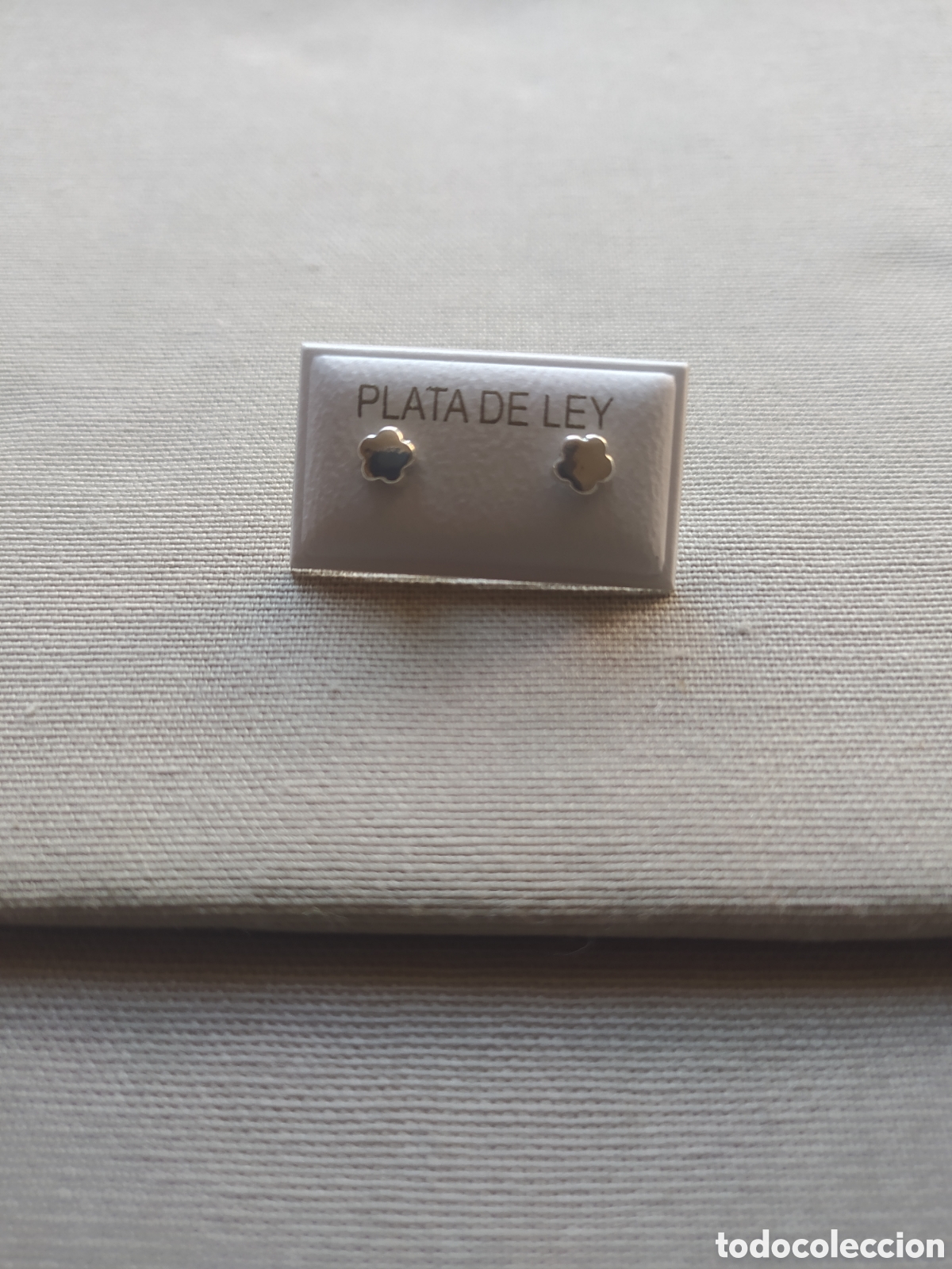 Joyeria: Pendientes plata de ley flor - Foto 1