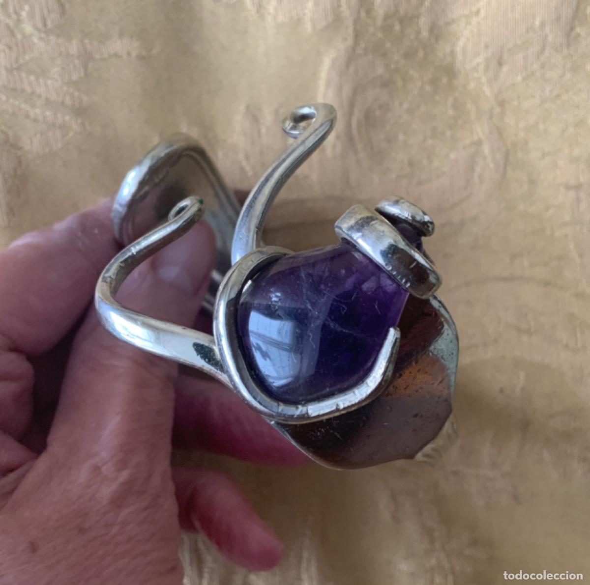 Joyeria: PULSERA TENEDOR ANTIGUO DE ALPACA - Foto 10
