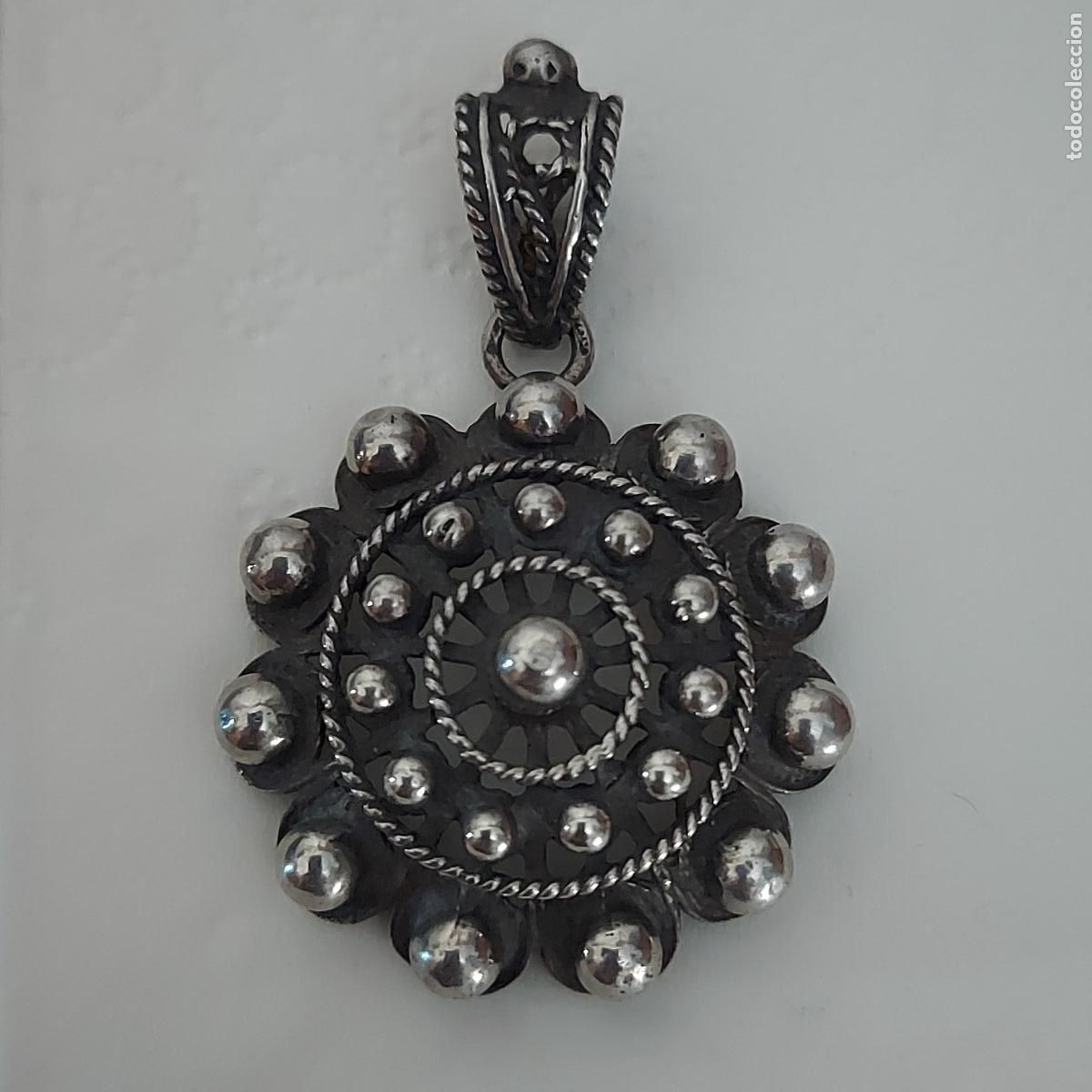 Joyeria: Bonito colgante de plata ( bot&oacute;n charro ) - Foto 3