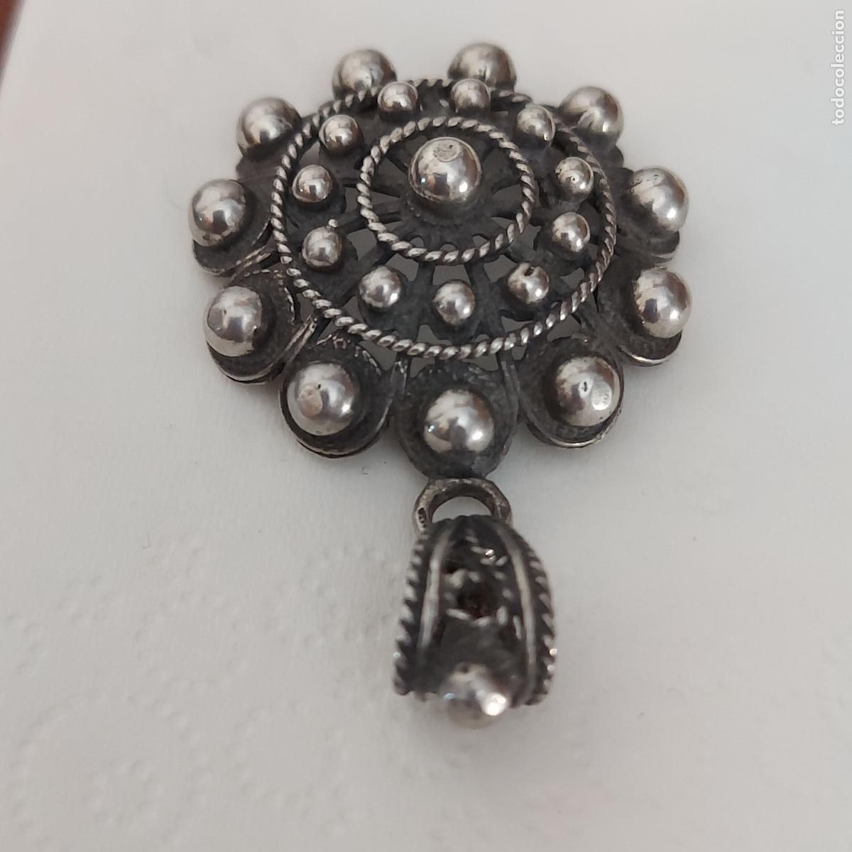 Joyeria: Bonito colgante de plata ( bot&oacute;n charro ) - Foto 4