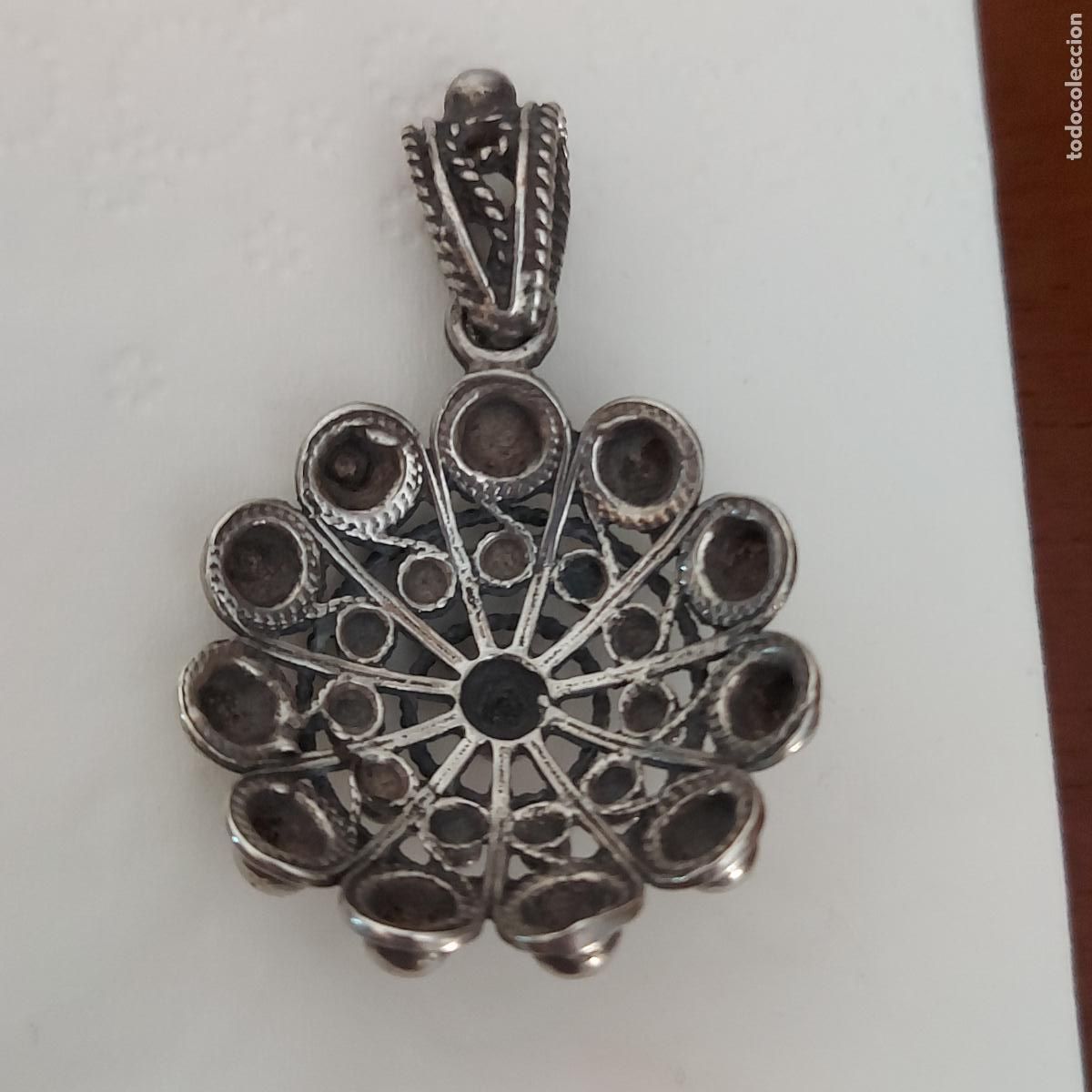 Joyeria: Bonito colgante de plata ( bot&oacute;n charro ) - Foto 5