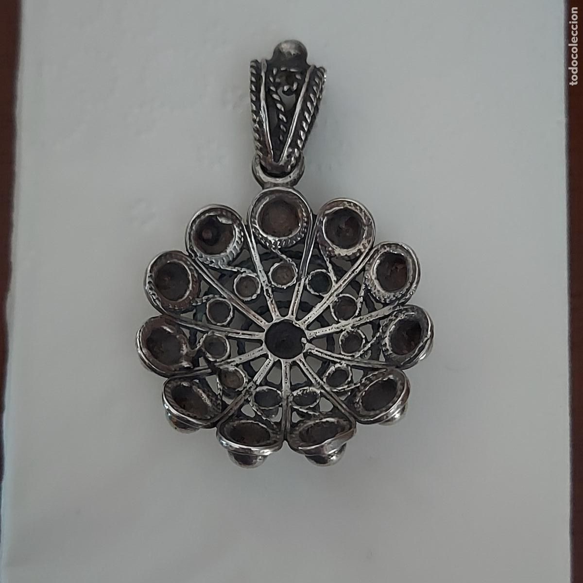 Joyeria: Bonito colgante de plata ( bot&oacute;n charro ) - Foto 7