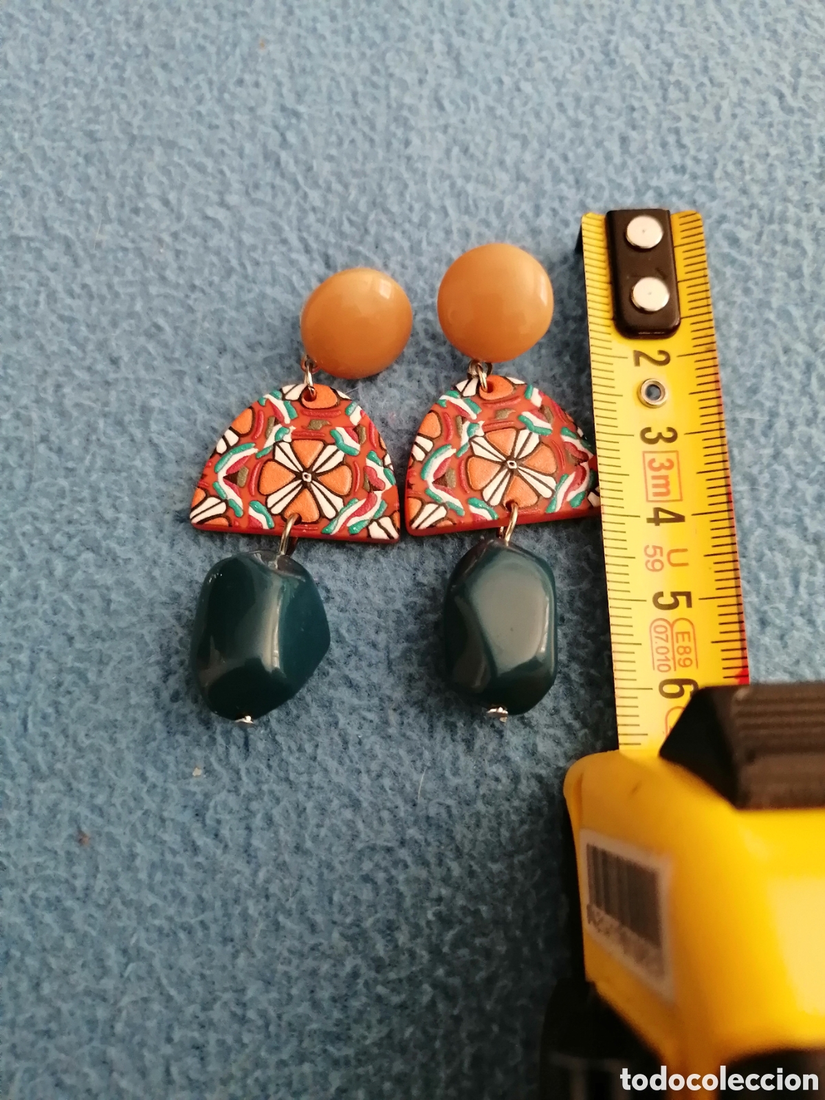 Joyeria: Pendientes colgantes estilo barroco - Foto 5