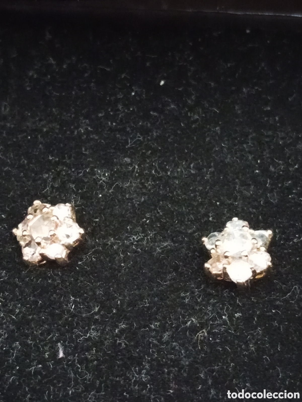 Joyeria: Pendientes de oro y diamantes - Foto 2