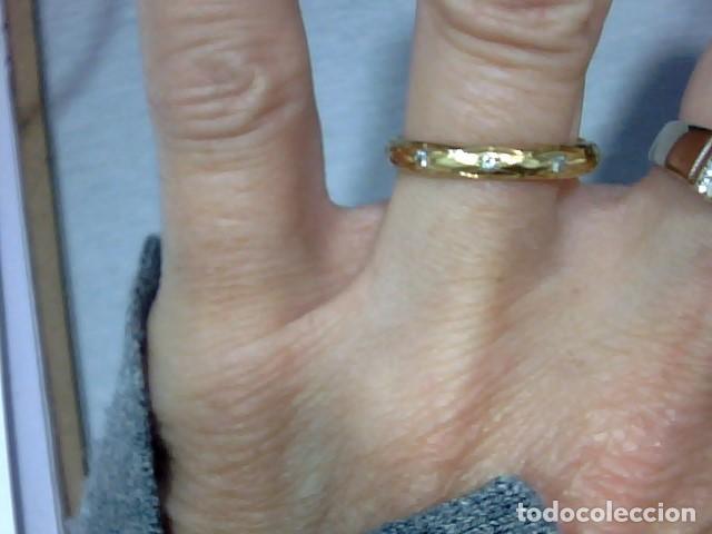 Joyeria: anillo oro 18kts con diamantes - Foto 2