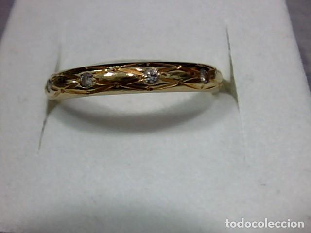 Joyeria: anillo oro 18kts con diamantes - Foto 3