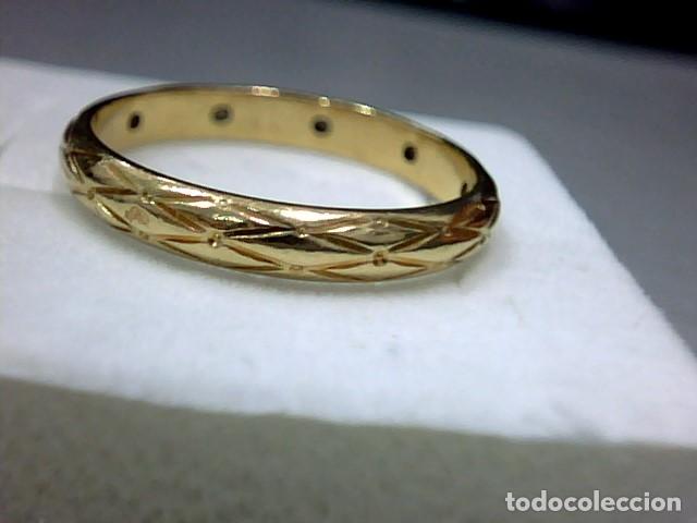Joyeria: anillo oro 18kts con diamantes - Foto 5