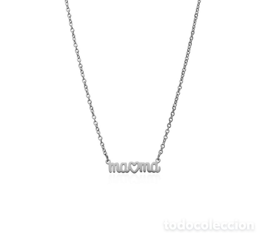 Joyeria: Collar MAMA heart acero 316L - Foto 1