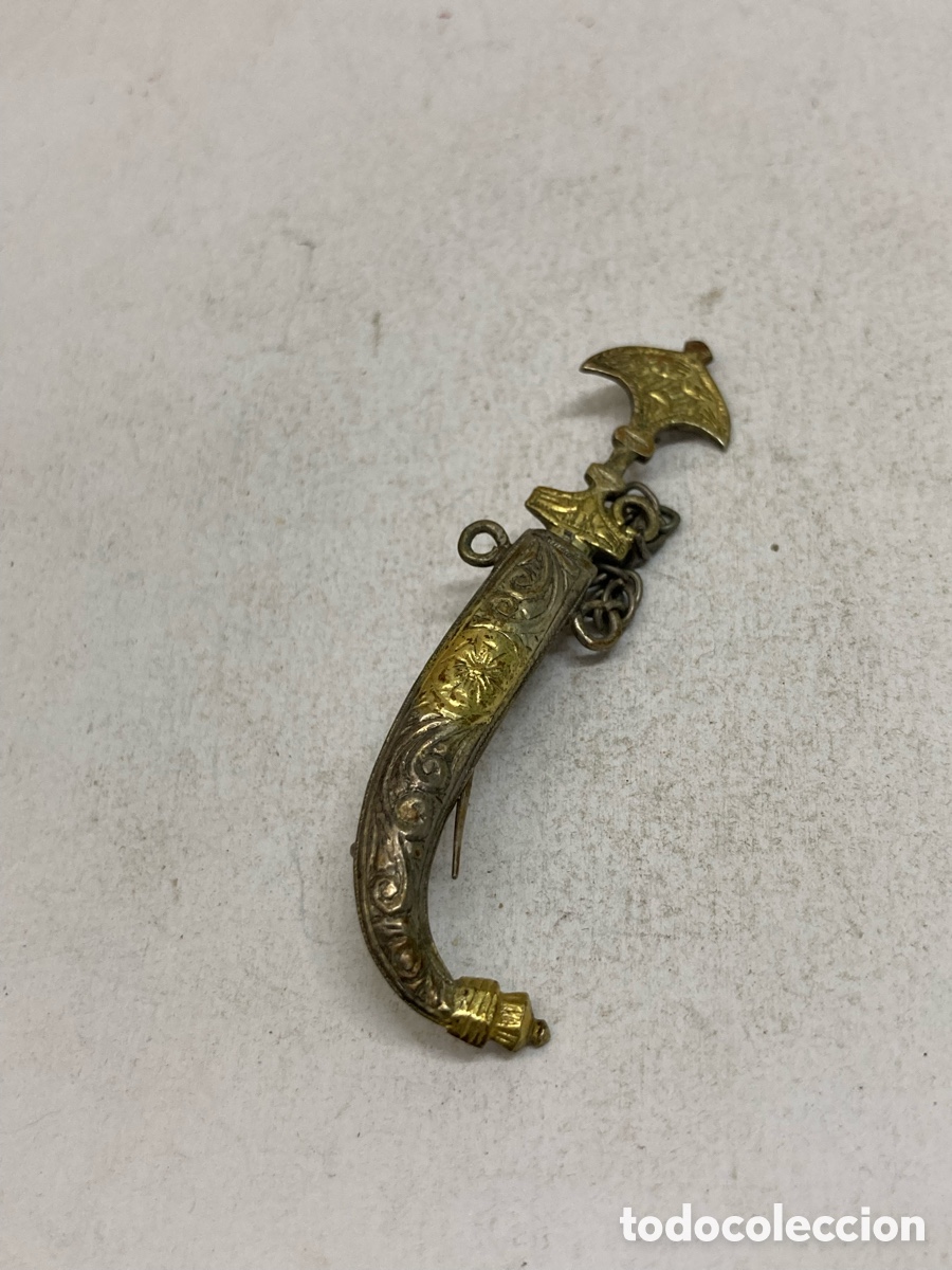 Joyeria: Broche met&aacute;lico B33 - Foto 1