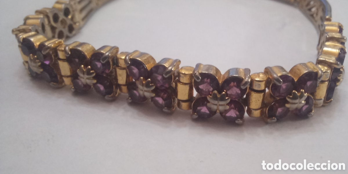 Joyeria: Pulsera vintage dorada d&eacute;cada del 60 - Foto 2