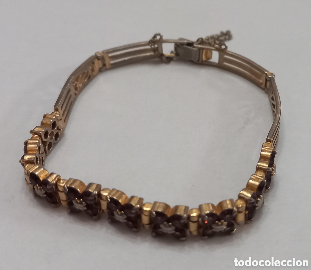 Joyeria: Pulsera vintage dorada d&eacute;cada del 60 - Foto 1