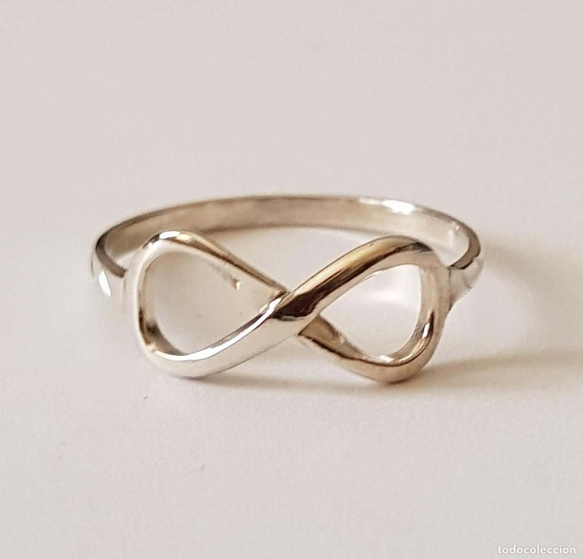 Joyeria: Anillo de plata de Ley 925 mm. Infinito (NUEVO) - Foto 1