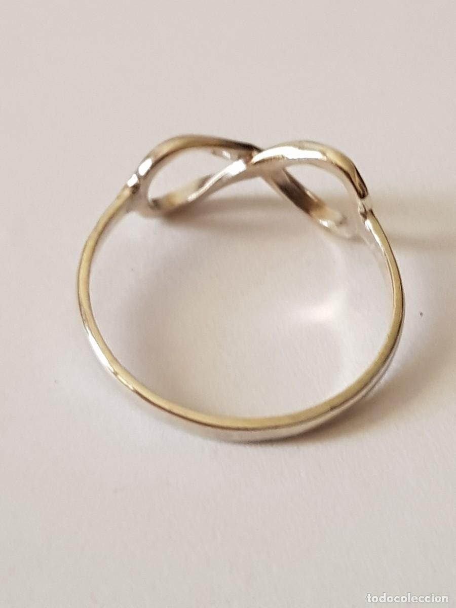 Joyeria: Anillo de plata de Ley 925 mm. Infinito (NUEVO) - Foto 4