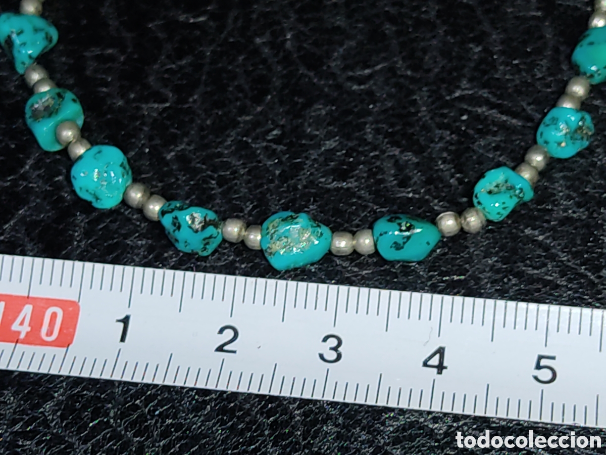 Joyeria: Pulsera de turquesa originales.Vintage. - Foto 3
