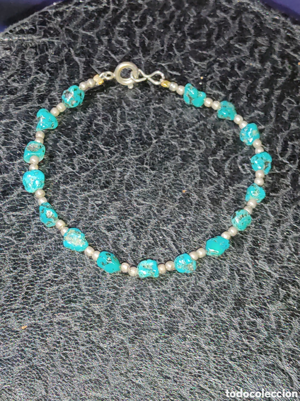 Joyeria: Pulsera de turquesa originales.Vintage. - Foto 4