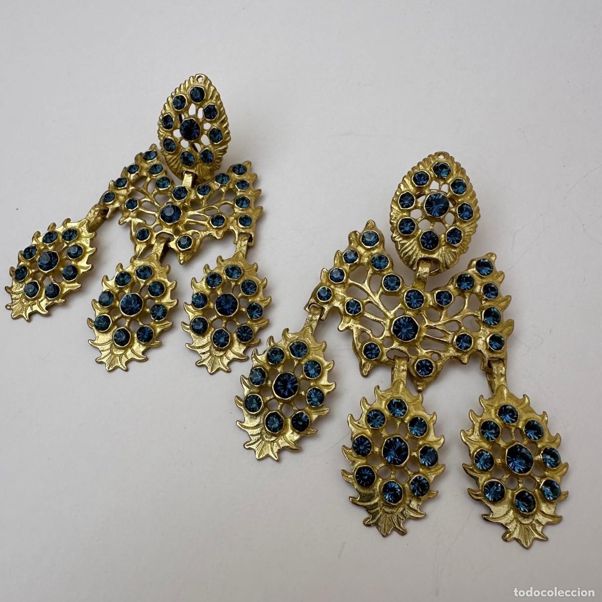 Joyeria: PENDIENTES PARA INDUMENTARIA TRADICIONAL ( 1875 ) - Foto 1