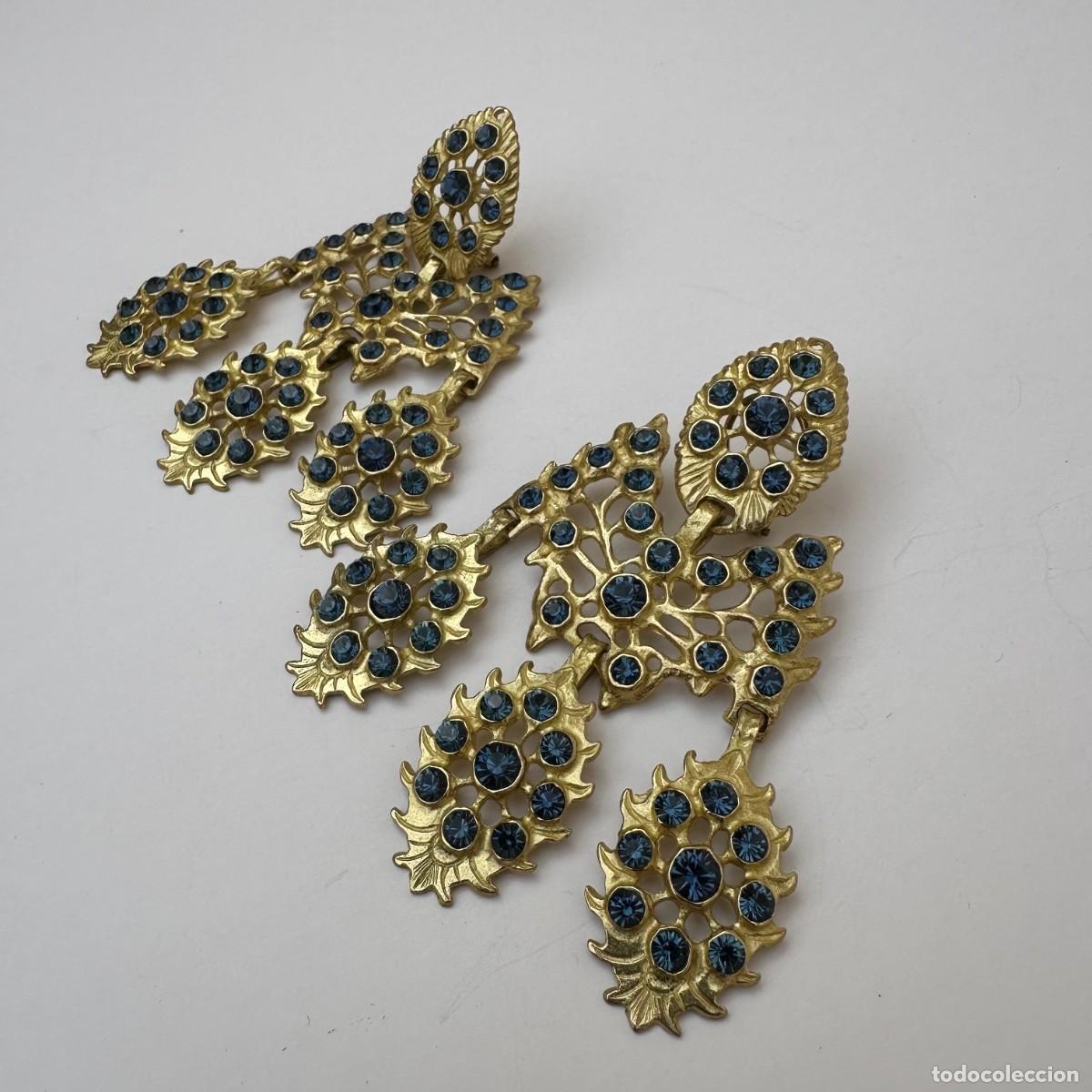 Joyeria: PENDIENTES PARA INDUMENTARIA TRADICIONAL ( 1875 ) - Foto 2