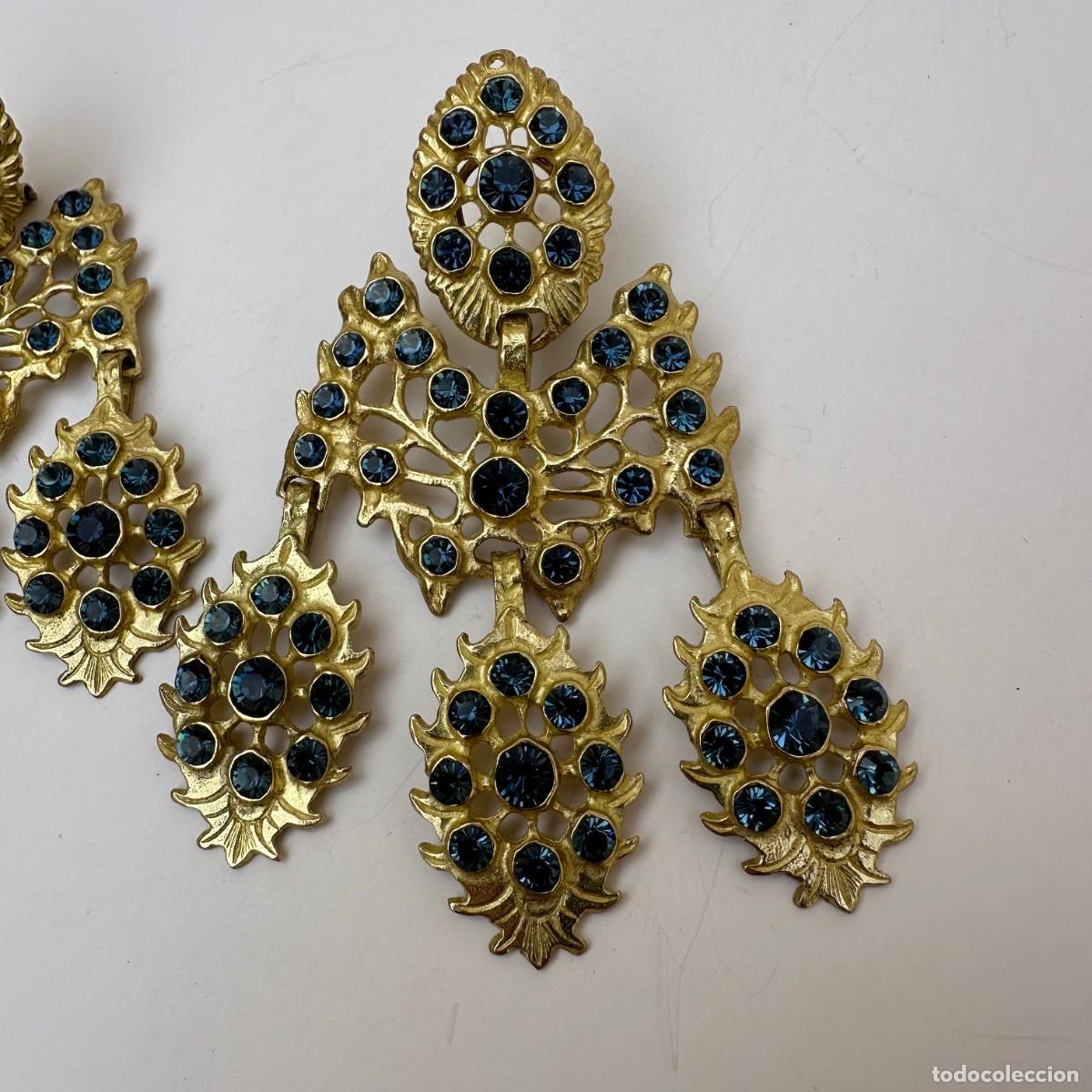 Joyeria: PENDIENTES PARA INDUMENTARIA TRADICIONAL ( 1875 ) - Foto 3