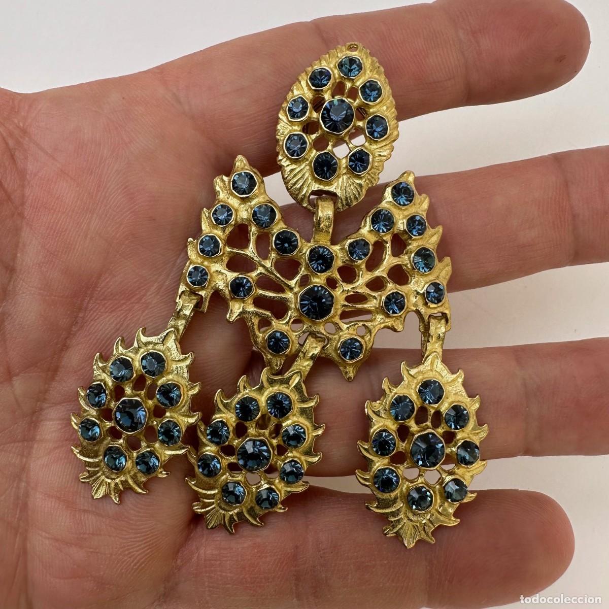 Joyeria: PENDIENTES PARA INDUMENTARIA TRADICIONAL ( 1875 ) - Foto 6