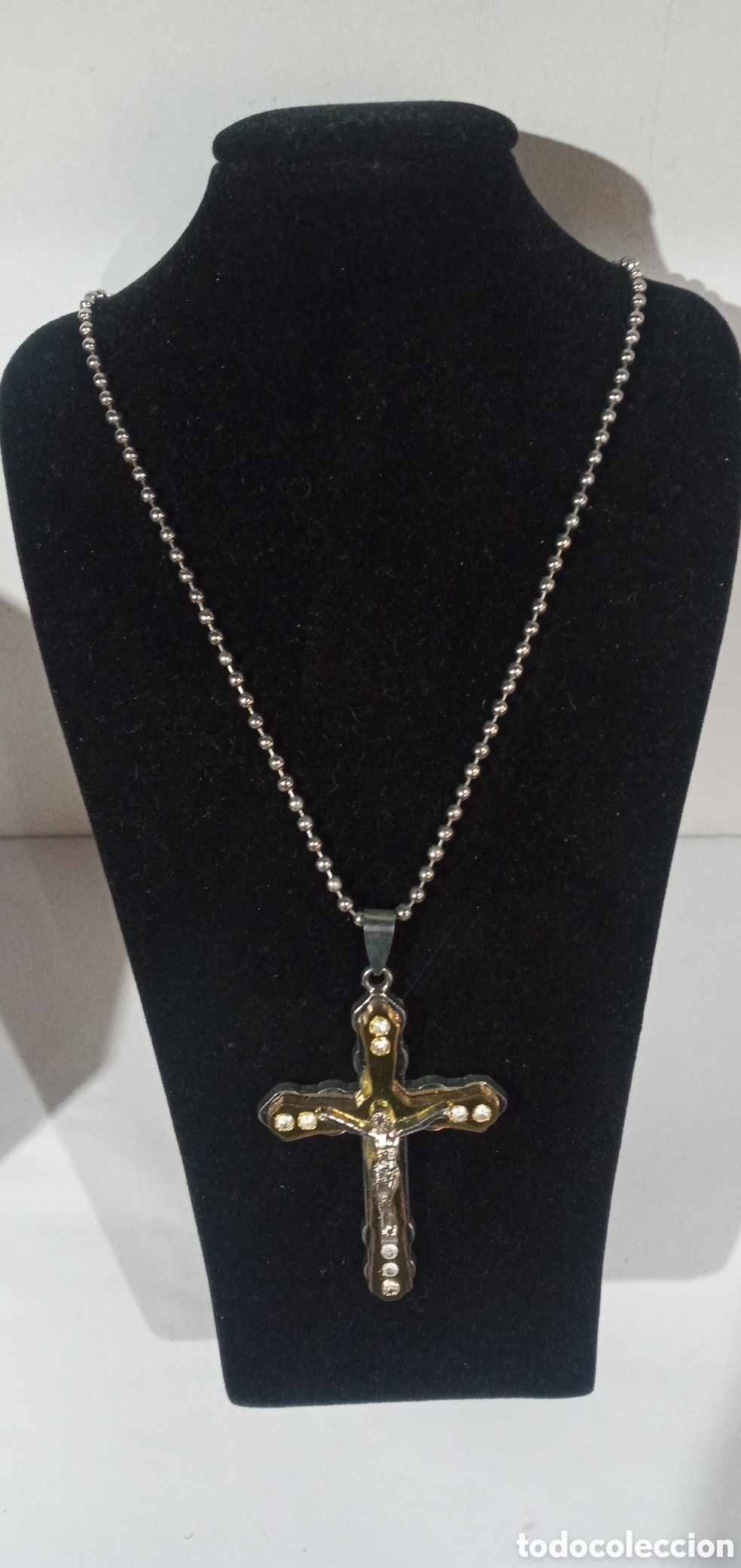 Joyeria: PRECIOSO CRUCIFIJO CON CADENA - Foto 4