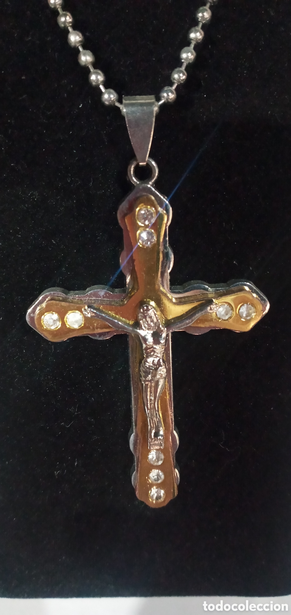 Joyeria: PRECIOSO CRUCIFIJO CON CADENA - Foto 2