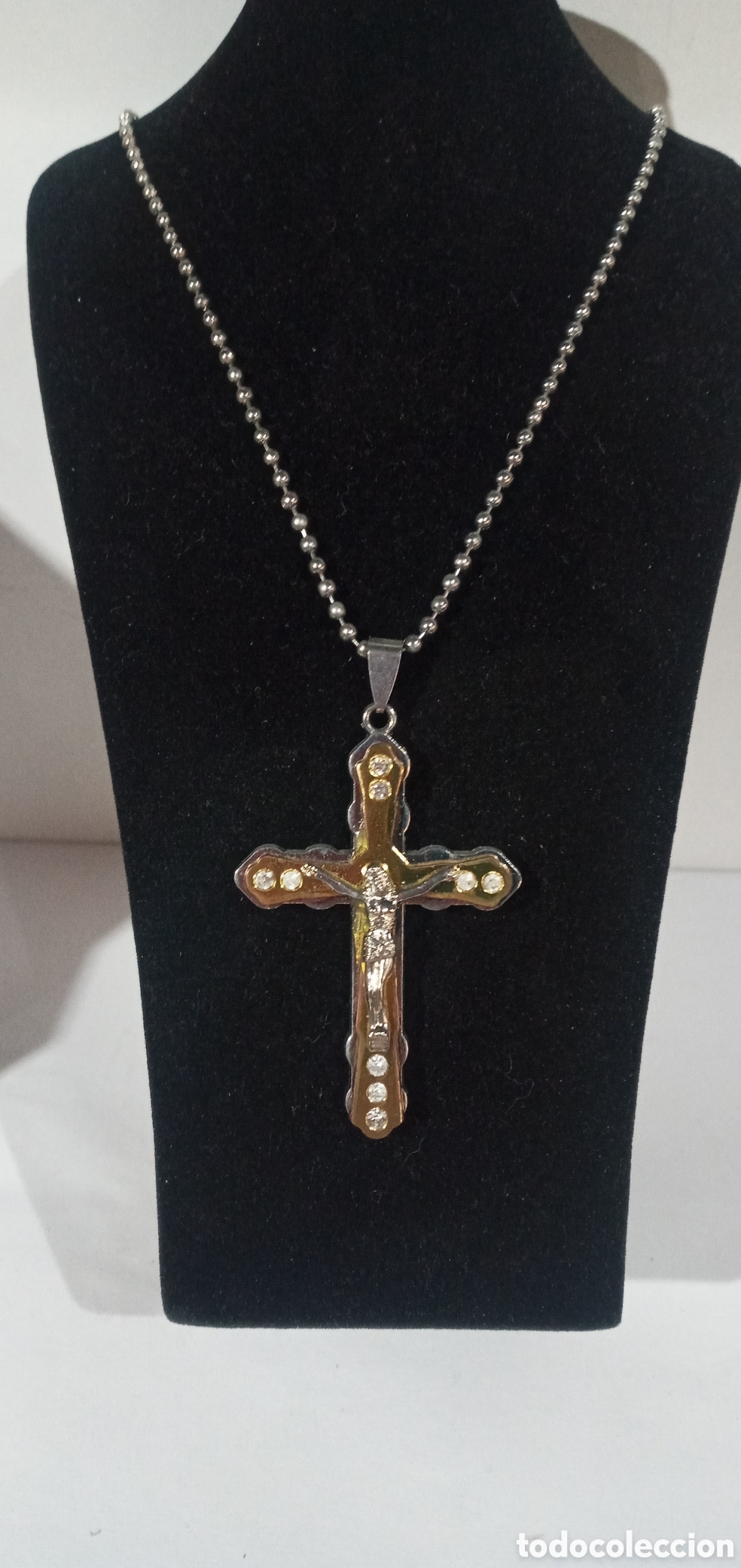 Joyeria: PRECIOSO CRUCIFIJO CON CADENA - Foto 3
