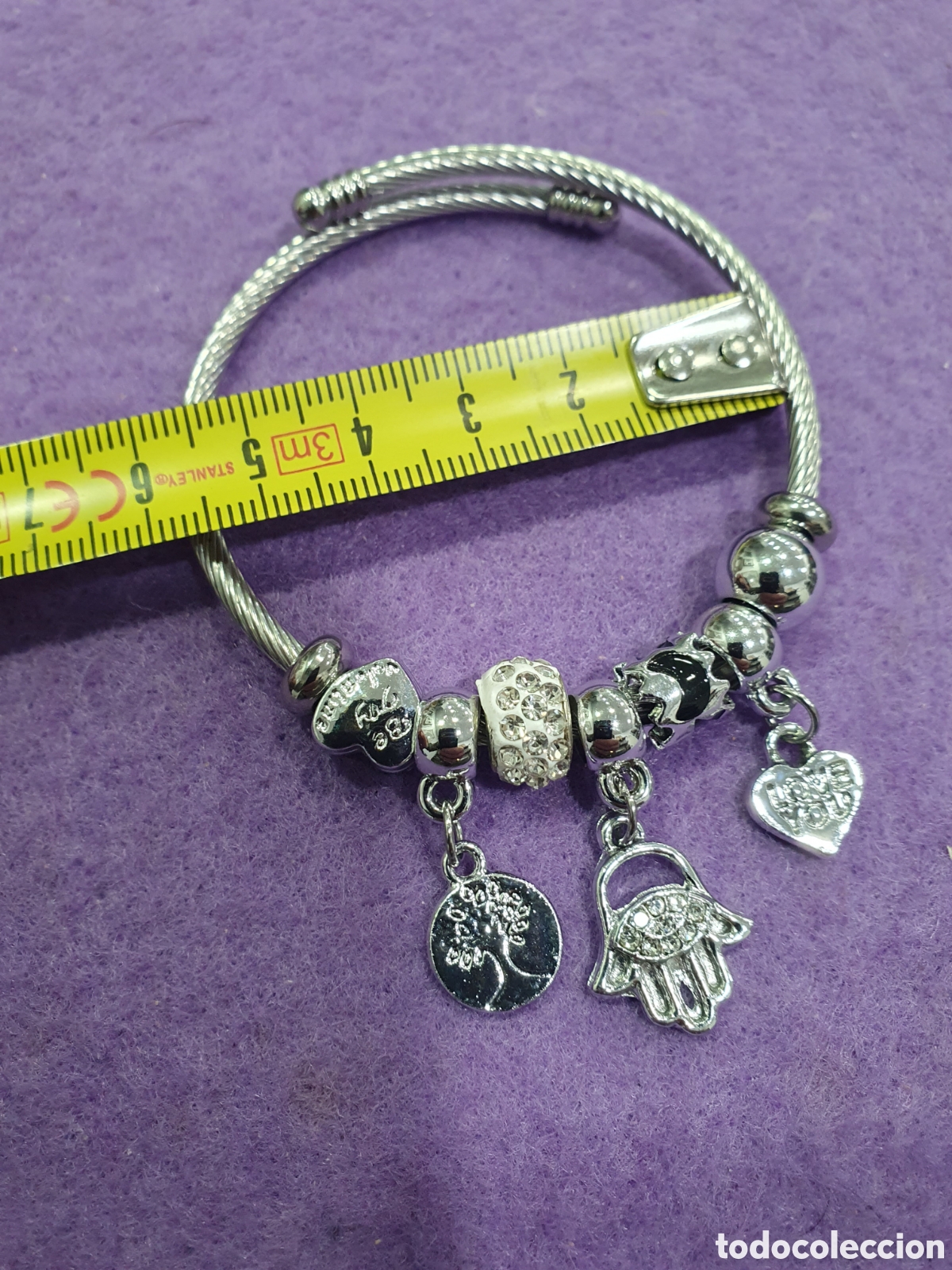 Joyeria: Pulsera con charms. (L68) - Foto 3
