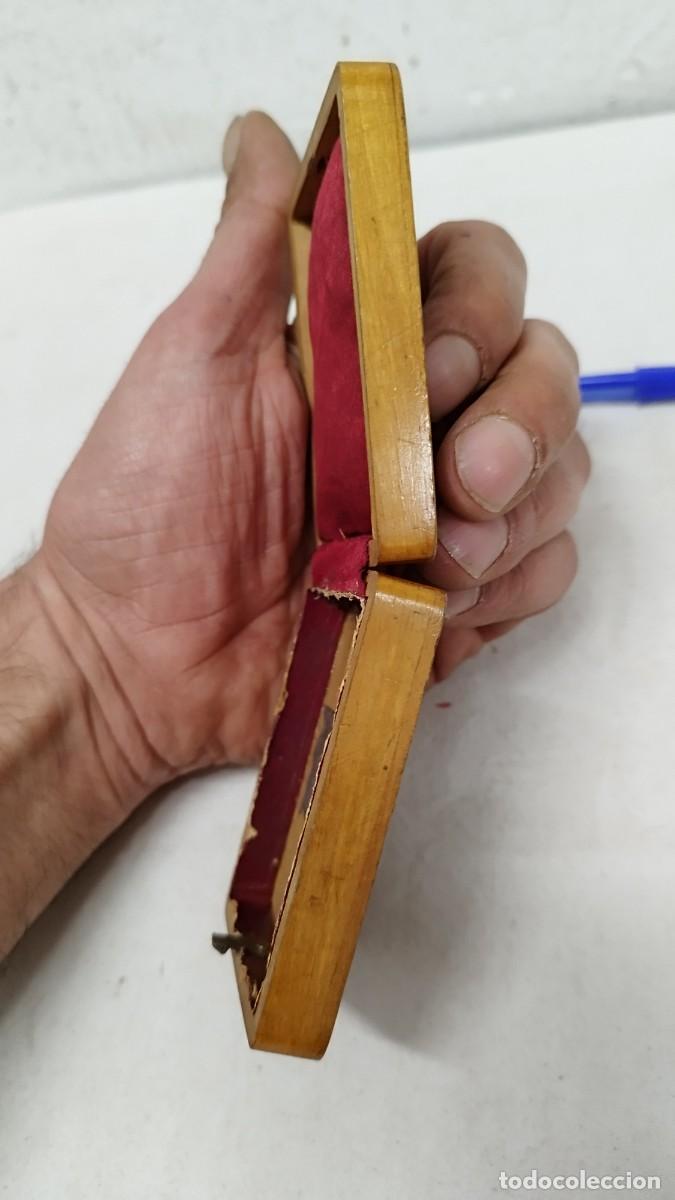 Joyeria: Antigua caja de joyer&iacute;a de madera,a restaurar - Foto 5