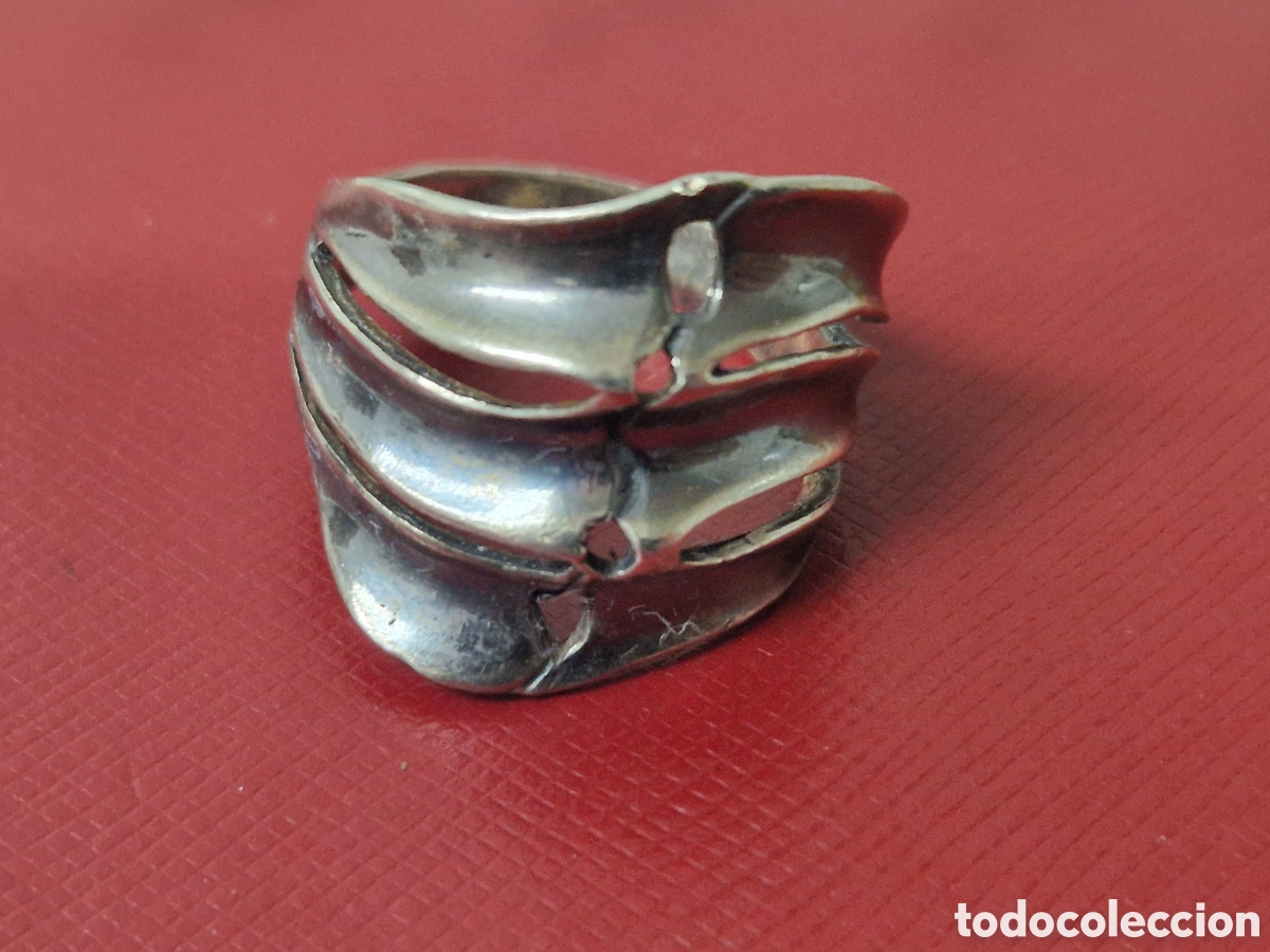 Joyeria: ANILLO DE PLATA GRANDE TALLA 23 - Foto 4