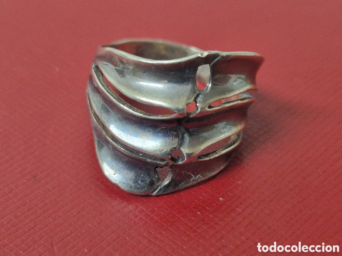 Joyeria: ANILLO DE PLATA GRANDE TALLA 23 - Foto 5