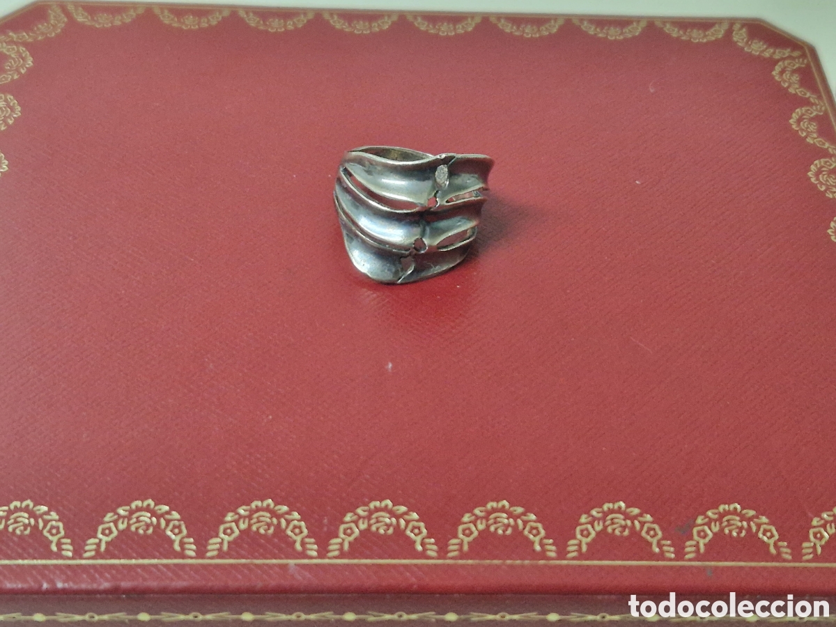 Joyeria: ANILLO DE PLATA GRANDE TALLA 23 - Foto 6