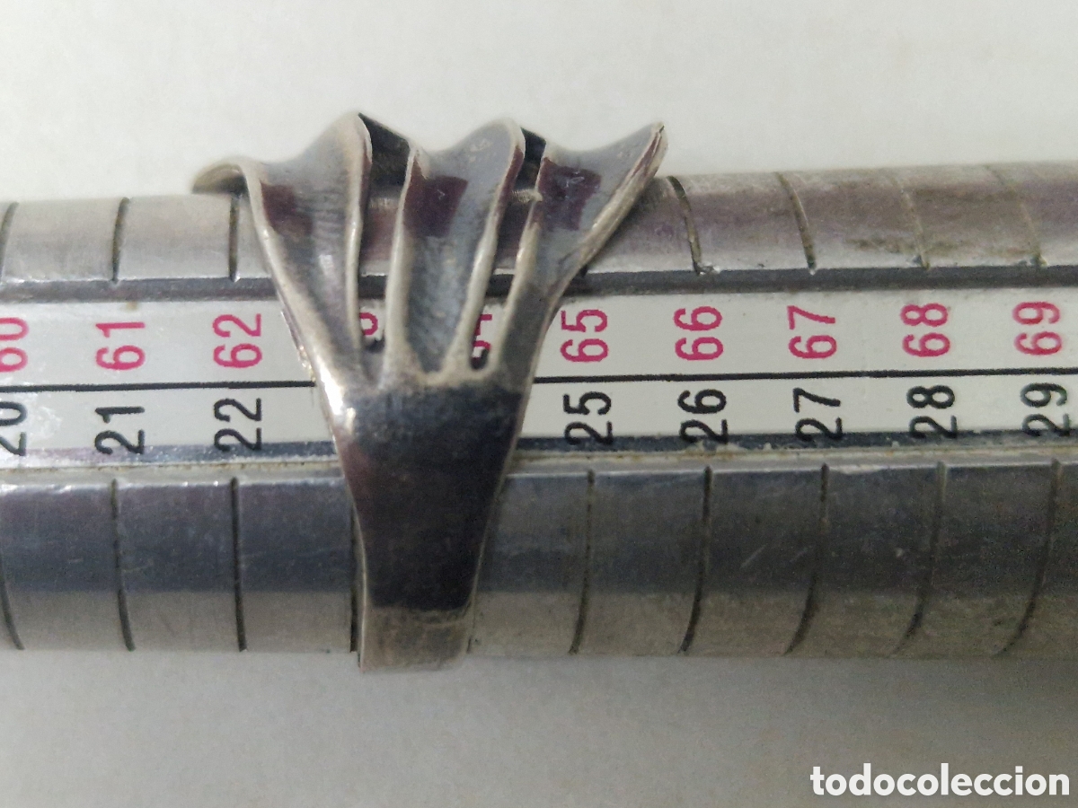 Joyeria: ANILLO DE PLATA GRANDE TALLA 23 - Foto 7