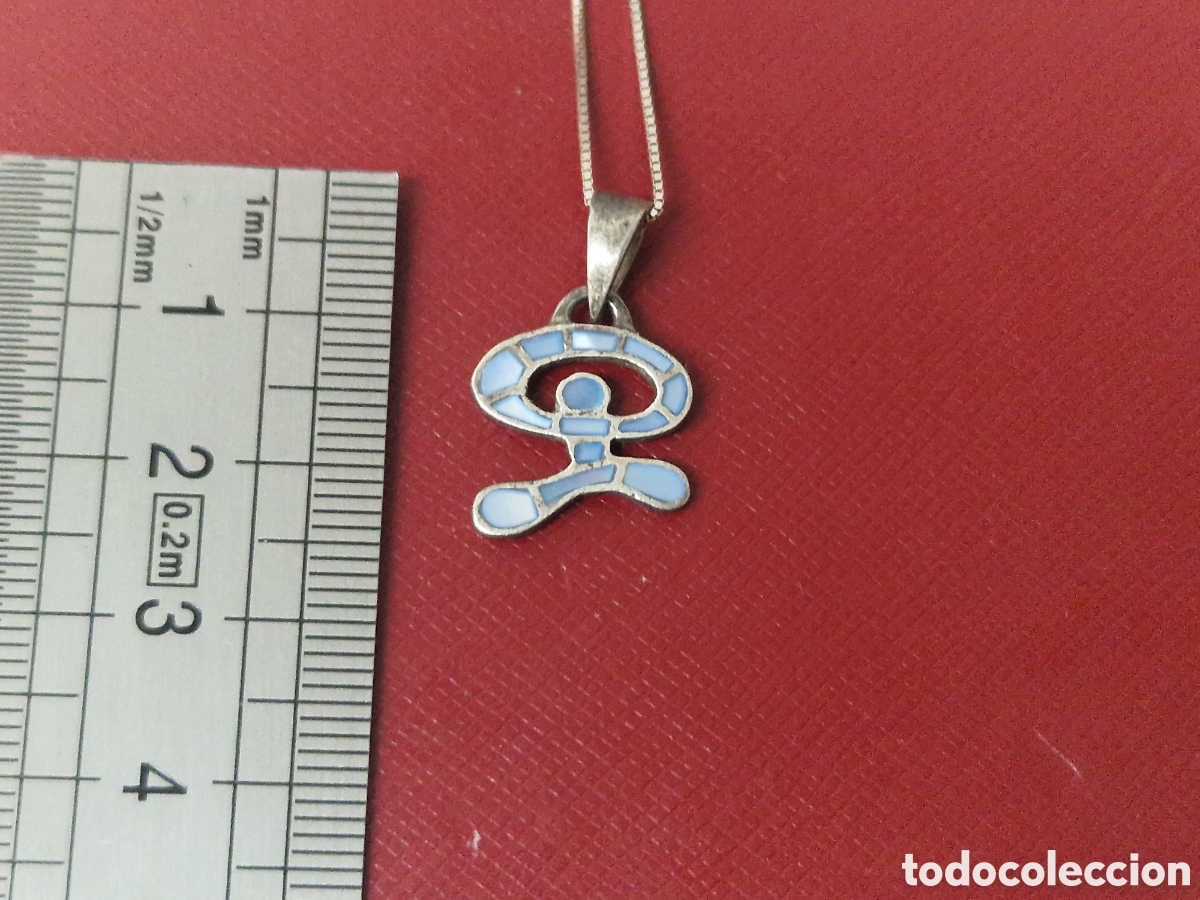 Joyeria: CADENA Y COLGANTE PLATA Y NACAR - Foto 5