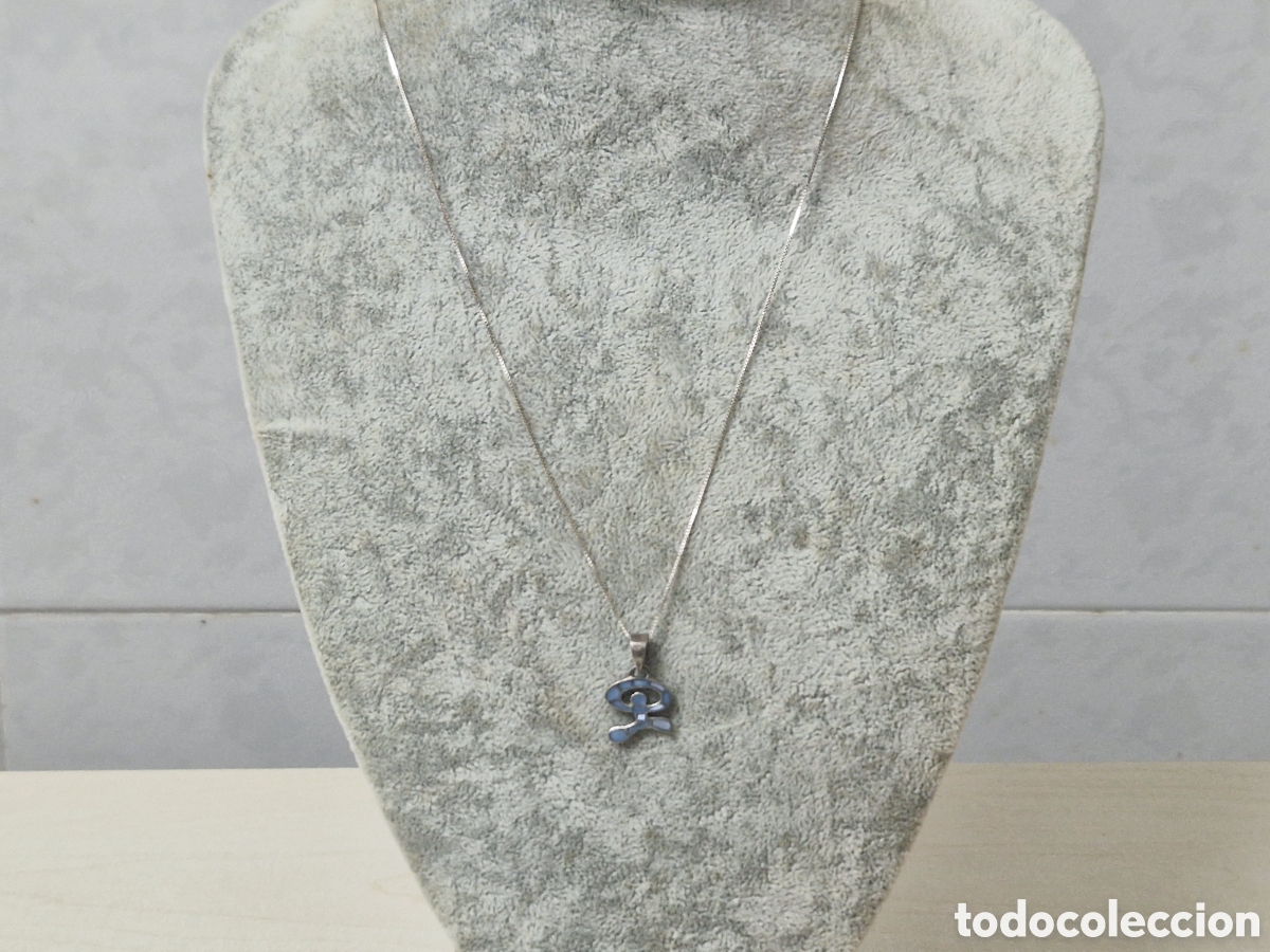 Joyeria: CADENA Y COLGANTE PLATA Y NACAR - Foto 9