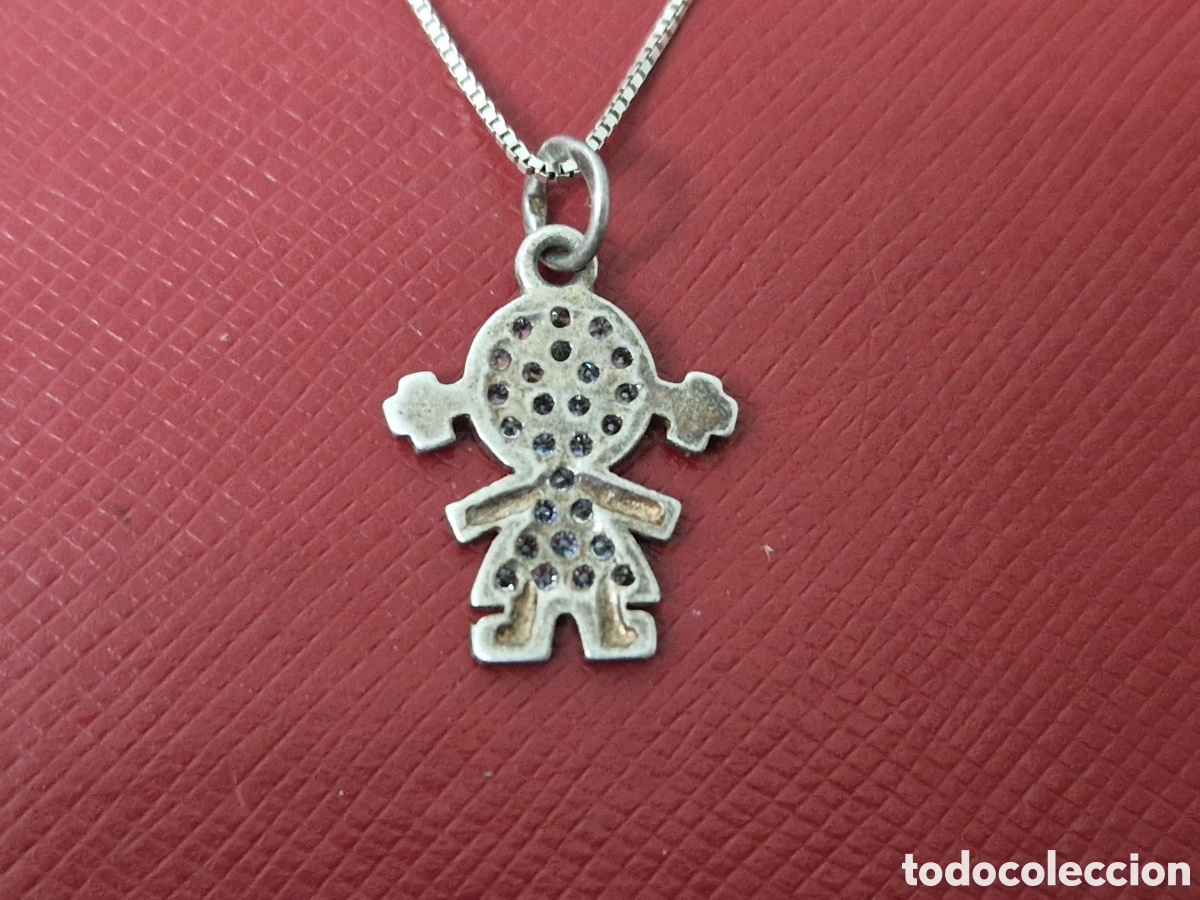 Joyeria: COLGANTE Y CADENA PLATA Y CIRCONITAS - Foto 2
