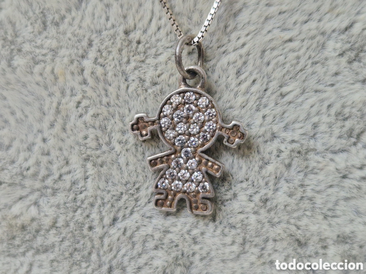 Joyeria: COLGANTE Y CADENA PLATA Y CIRCONITAS - Foto 5
