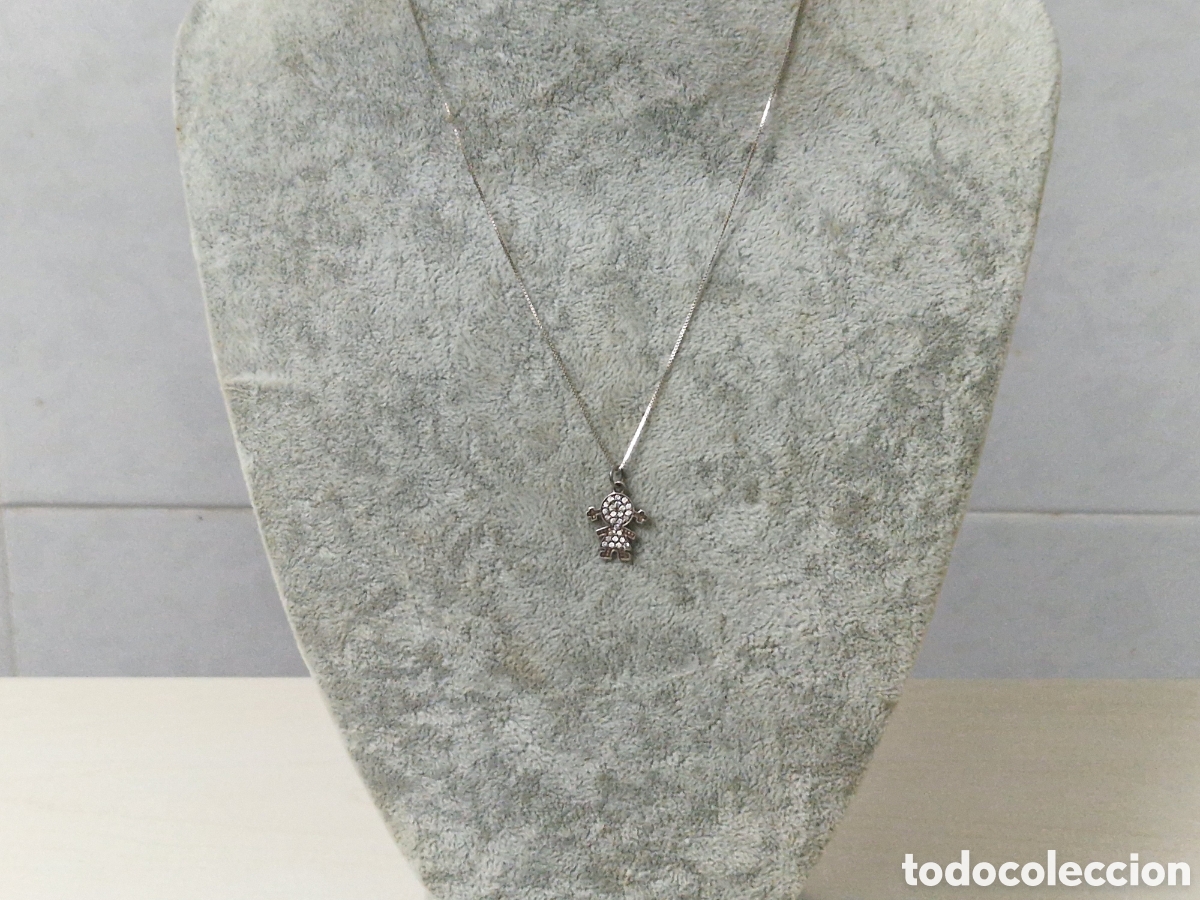 Joyeria: COLGANTE Y CADENA PLATA Y CIRCONITAS - Foto 6