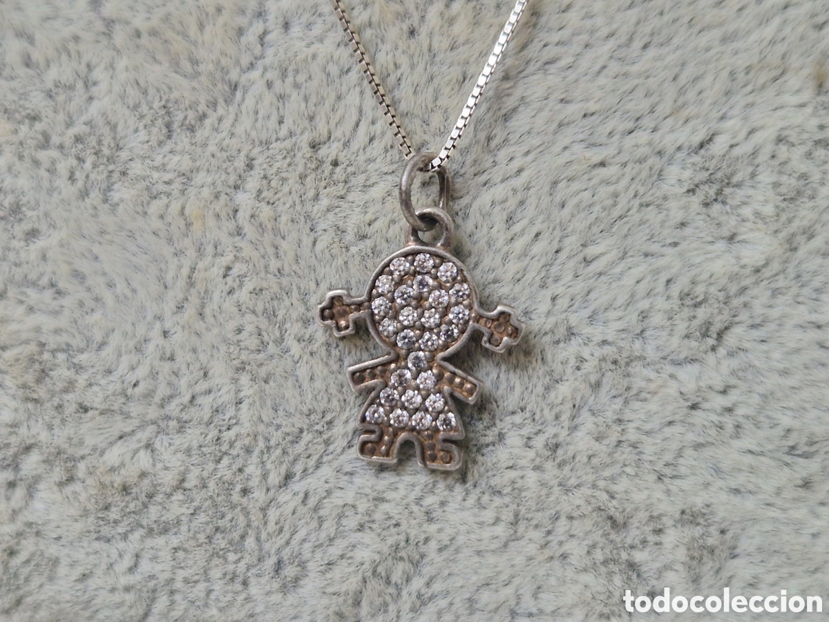 Joyeria: COLGANTE Y CADENA PLATA Y CIRCONITAS - Foto 7