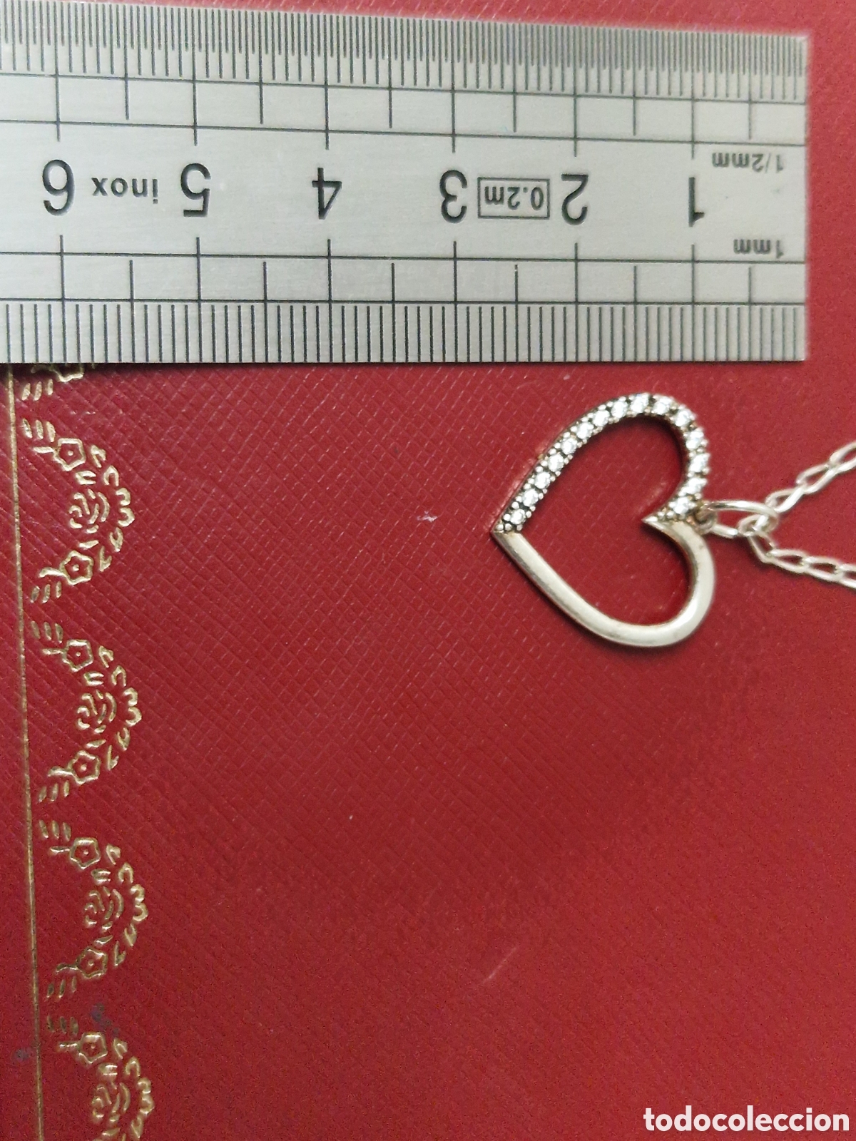 Joyeria: COLGANTE DE PLATA Y CADENA CON CORAZON - Foto 5
