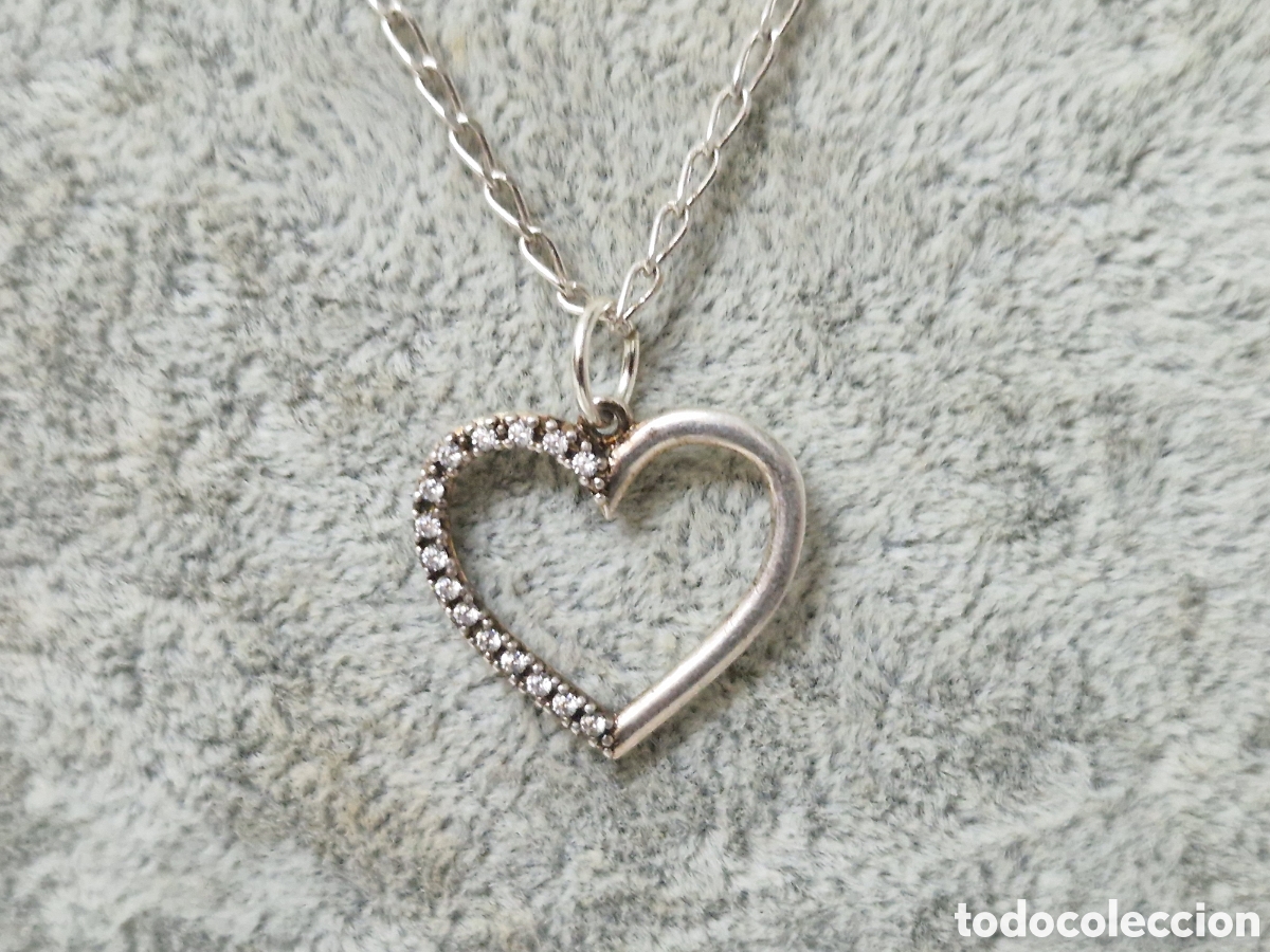 Joyeria: COLGANTE DE PLATA Y CADENA CON CORAZON - Foto 8