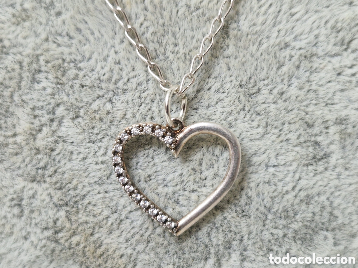 Joyeria: COLGANTE DE PLATA Y CADENA CON CORAZON - Foto 9