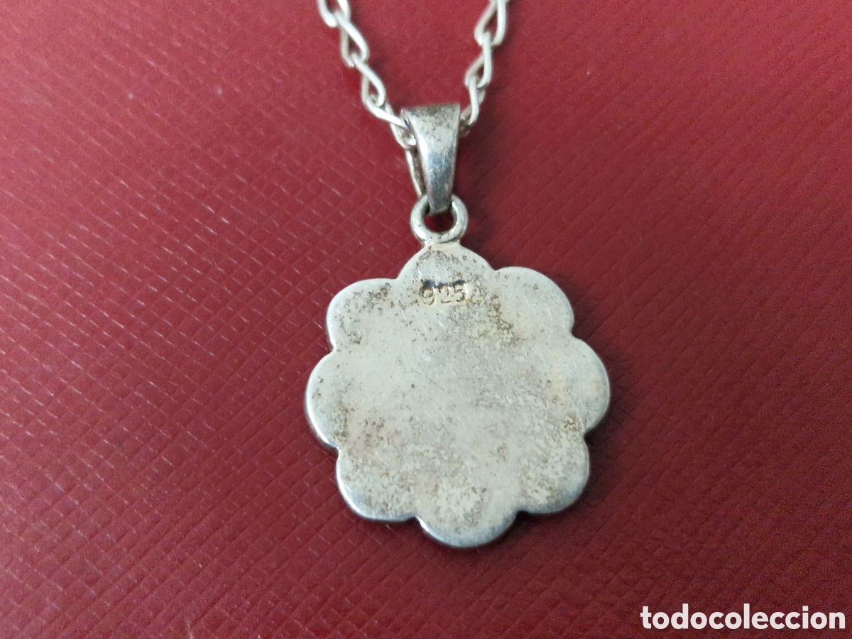 Joyeria: CADENA Y COLGANTE PLATA Y NACAR - Foto 6