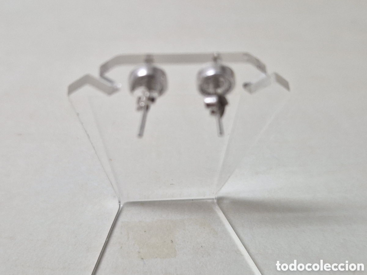 Joyeria: PENDIENTES PLATA RODIADA Y CIRCONITAS - Foto 5