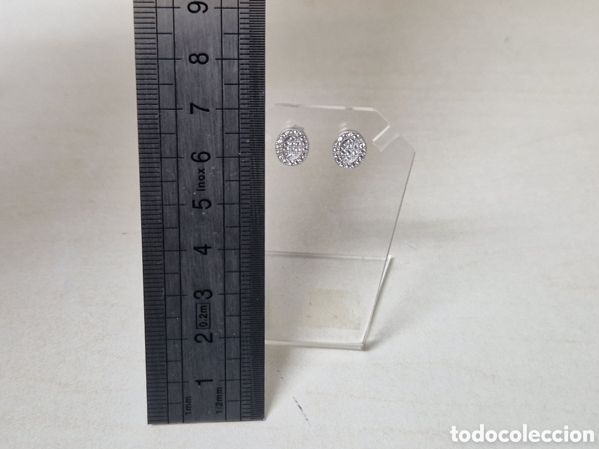 Joyeria: PENDIENTES PLATA RODIADA Y CIRCONITAS - Foto 8