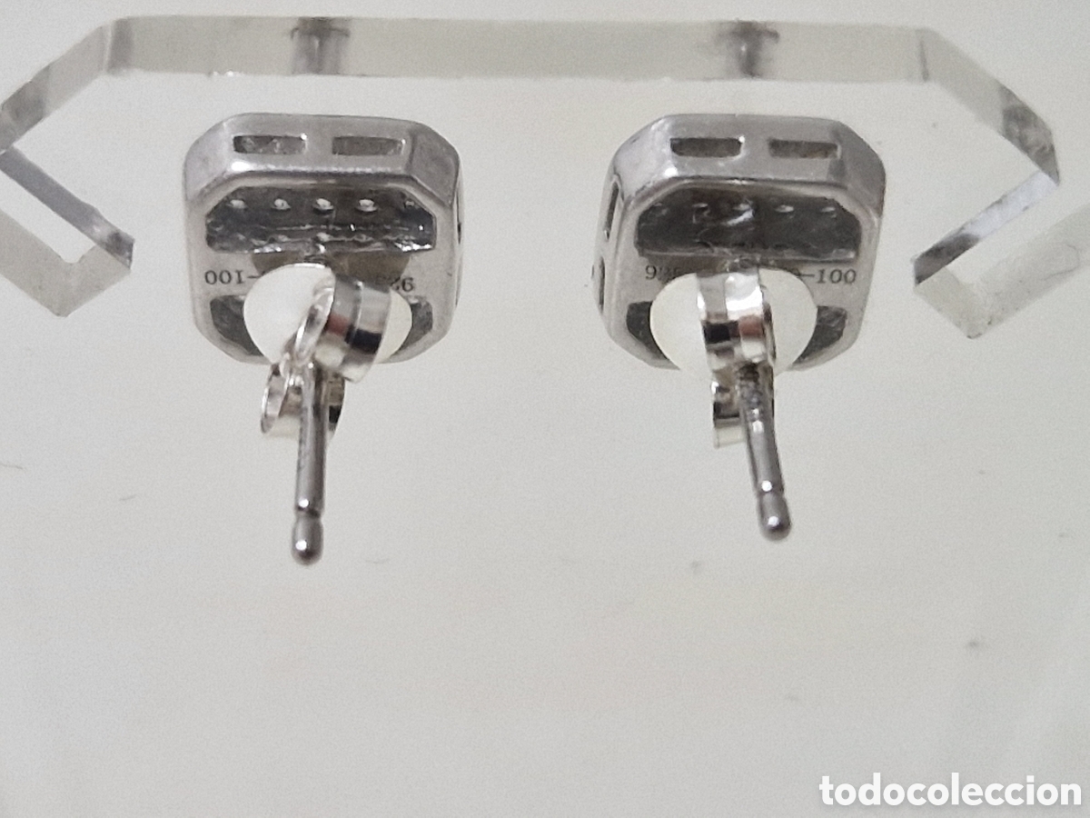 Joyeria: PENDIENTES PLATA RODIADA Y CIRCONITAS - Foto 14