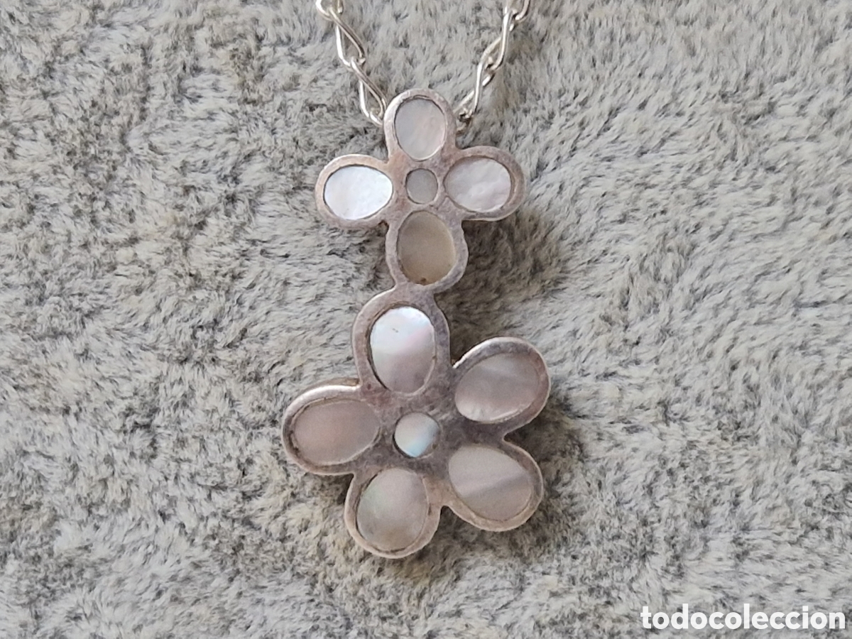 Joyeria: COLGANTE Y CADENA EN PLATA DE LEY NACAR - Foto 2